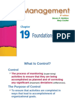 13 Management I - CH 19 (Controlling)