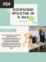 Discapacidad Intelectual en El Aula