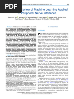 A Scoping Review of Machine Learning Applied To Peripheral Nerve Interfaces