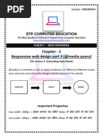 Chapter - 2 Responsive Web Design Part 3