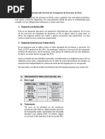 Implicaciones Tributarias Del Servicio de Transporte de Personas en Perú