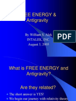 FREE ENERGY and Anti Gravity