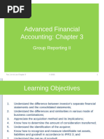 Advanced Financial Accounting: Chapter 3: Group Reporting II