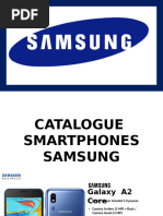 CATALOGUE SAMSUNG Aout 2019