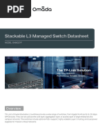 Omada L3 Switch SX6632YF Datasheet