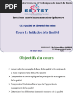 Cours 1 Initiation À La Qualité 2024