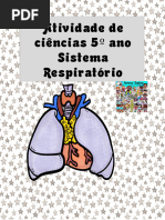 Atividade de Ciências Sistema Respiratório