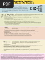 Infografia Sistema Gestor de Base de Datos (SGBD)