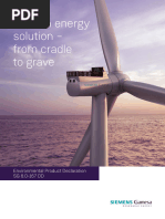 Siemens Gamesa Environmental Product Declaration Epd SG 8-0-167 PDF Original File