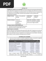 Acta de Justificación de Traslado Presupuestal v2