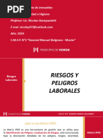 Unidad 1 - Riesgos - Peligros Laborales