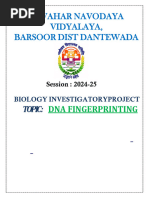 Dna-Fingerprinting Investigatory