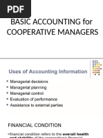 Basic Accounting For Coop Managers