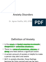 Anxiety Disorders