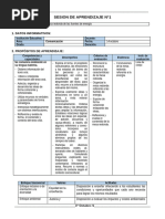 3° Grado - Sesiones Del 14 Al 18 de Octubre