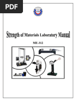 Strength of Materials Lab Manual