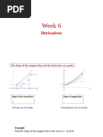 Web Week6 Derivatives