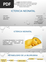 Ictericia Neonatal