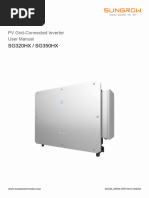 Inverter - SG320 - 350HX User Manual