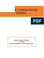 Fonética y Fonología Del Español II