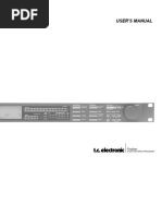 TC Electronic Finalizer Plus User Manual