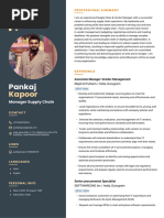 Pankaj Kapoor Resume