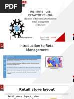 Retail Store Layout