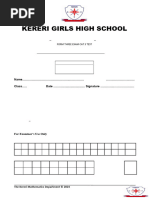 Form 3 Kereri t1 Set 3 2024