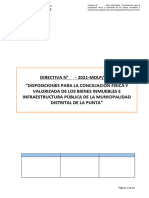 Proyecto Directiva Conciliacion Inmueb-Infra Publ MDLP