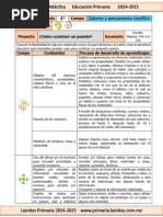 Planeación Didáctica Educación Primaria 2024-2025