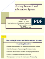 MKT 201 - Lecture 2 & 3