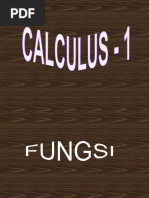 Bab 3 Kalkulus - 1 Fungsi