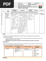 Sesión de Comunic 04 de Noviembre Revisamos Tripticos Las Comillas y Puntos Suspensivos