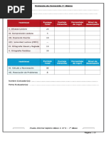 7° Prueba Informal Tabulatest