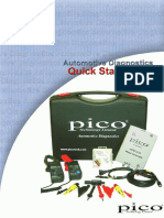 PicoScope Automotive Diagnostic Kit Adc212 Quick Start Guide