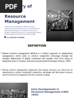 2 History of Human Resource Management