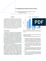 Bag of Freebies For Training Object Detection Neural Networks