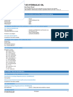 HF95 Oil Safety Data Sheet EN-GB