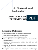 Descriptive Epidemiology MPH Jan 2022