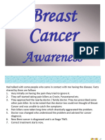 Breast Cancer Iss 3 Awareness Information