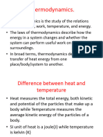 SPH 2160 Thermodynamics.