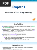 CH 1 Overview of Java Programming