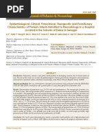 Epidemiological Clinical Paraclinical Therapeutic and Evolutionary Characteristics of Preterm Infants Admitted To Neonatology in A