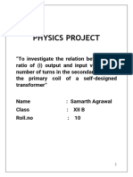 Physisc Project Class 12