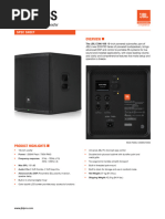 JBL Eon718s Spec Sheet