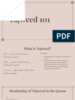 Tajweed 101