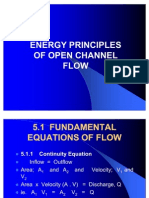 Principle of Open Channel Flow