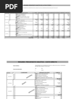 Ppto Analitico Mantenimiento Mant