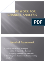 Frame Work For Channel Analysis