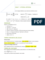 RESUMEN Unidad 7 - INTEGRAL DEFINIDA - Parte 1